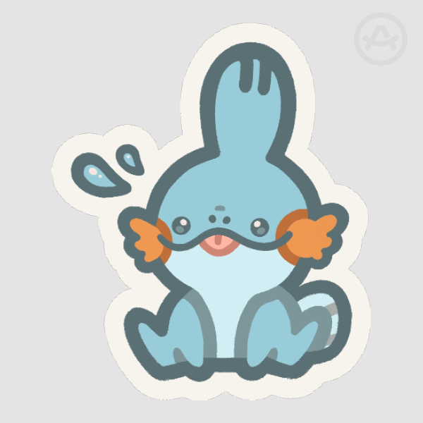 mudkip sticker