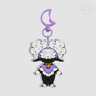 Cloudy | Lil Amigis | Clear Acrylic Keychain