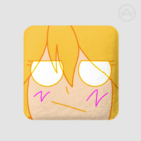Neru Square Plush Badges