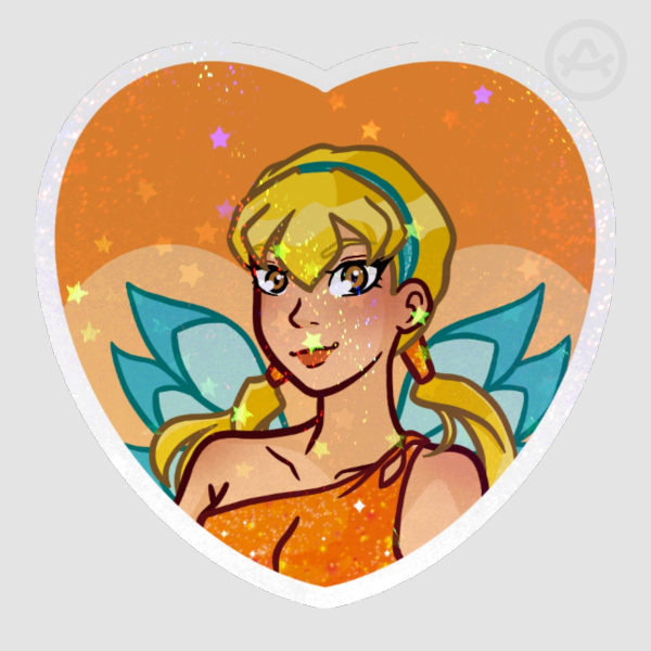 WINX Stella Die Cut Sticker
