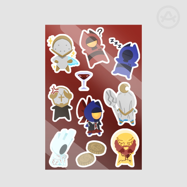 ULTRAKILL Sticker Sheet