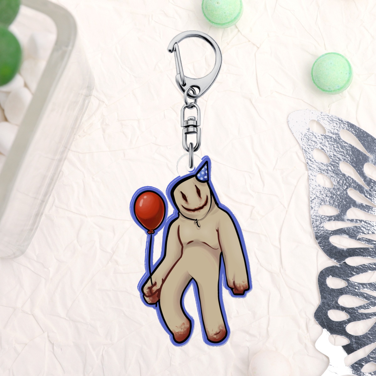 [Backrooms] Partygoer Keychain