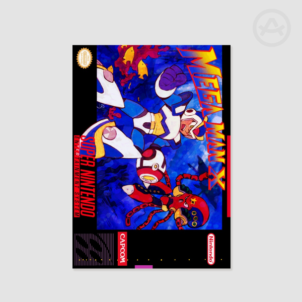 MMX1 Cover Print (Megaman X)