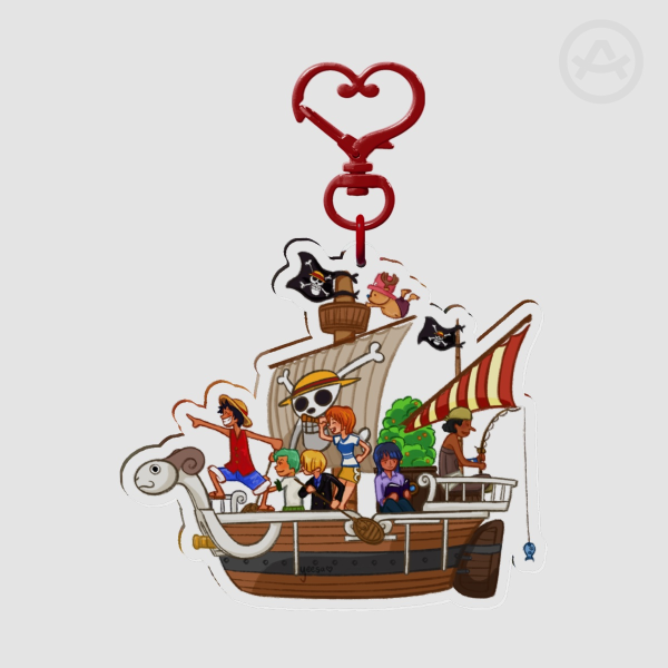 ONE PIECE Going Merry Keychain