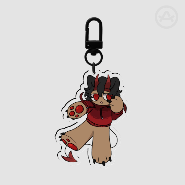 Plushie Style Mapicc Keychain