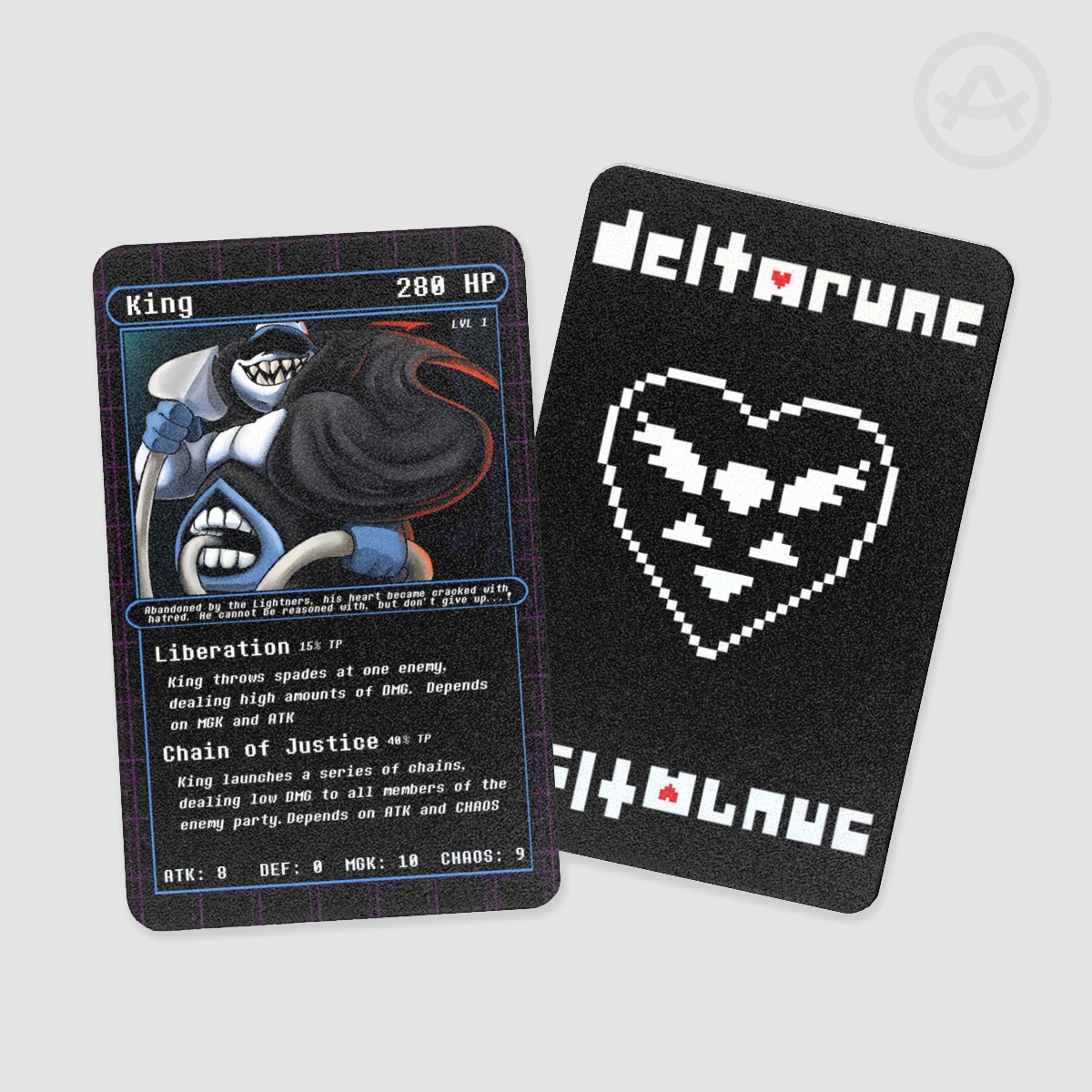 King Trading Card