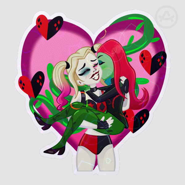 Harlivy 4 Ever!! Sticker