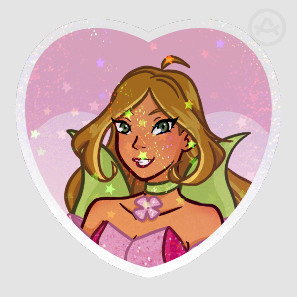WINX Flora Die Cut Sticker