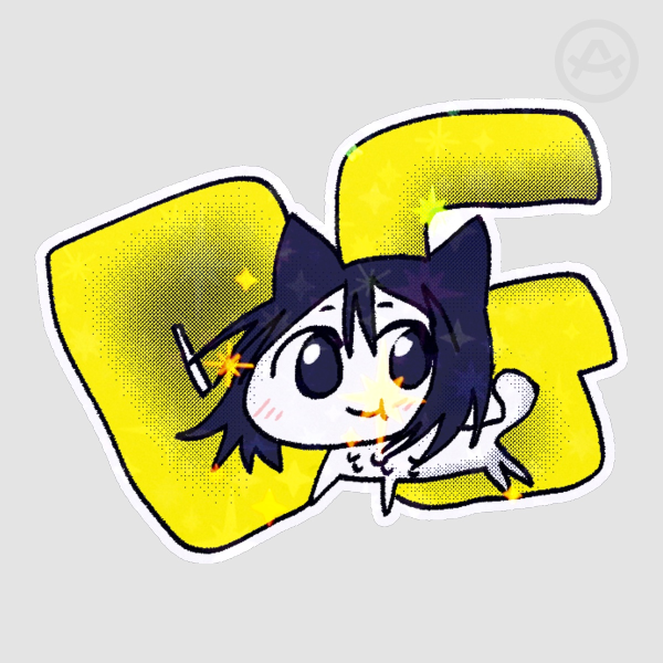 Negogo Die Cut Sticker 5x5