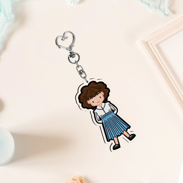 Nancy Wheeler Keychain
