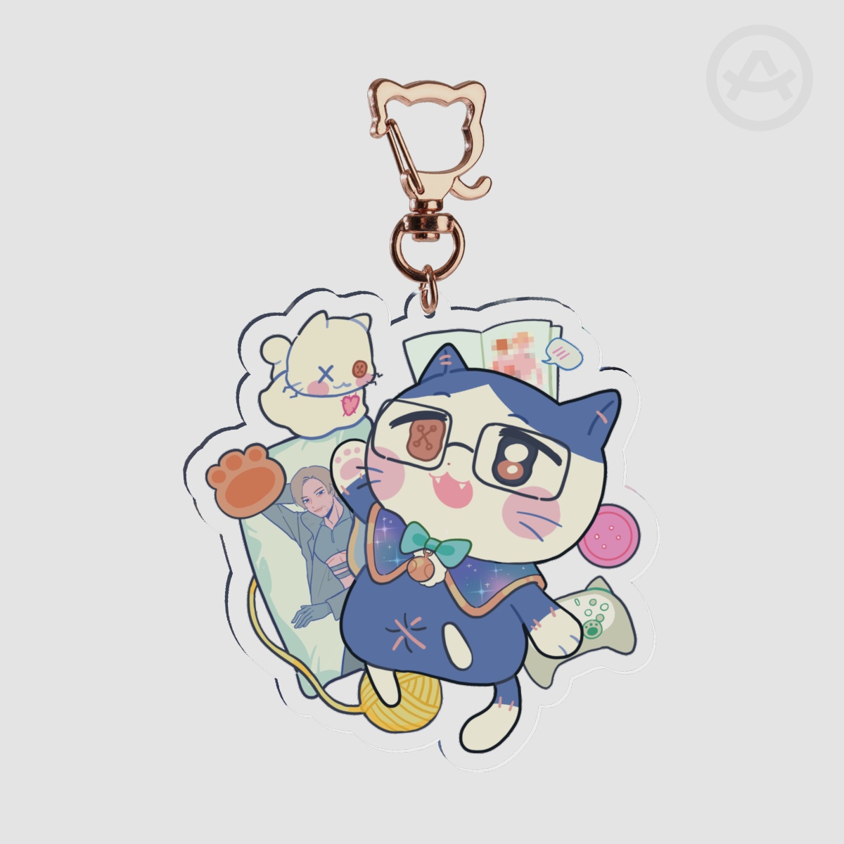 LydCatChan Acrylic Keychain