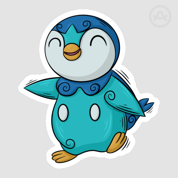 Piplup Pokemon Stickers