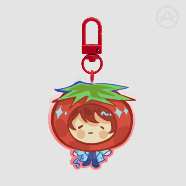 Kim Dokja Tomato Keychain