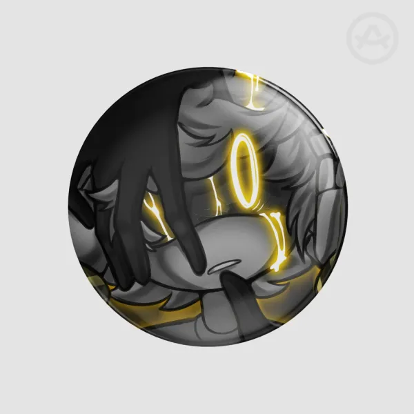 N Round Button Pin