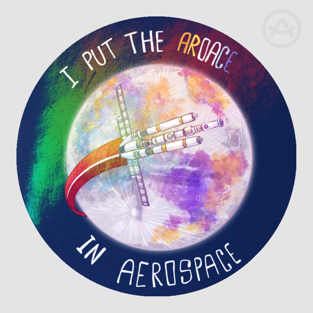 Project Hail Mary. AroAce in Aerospace1.1 by Gothic Snowflake