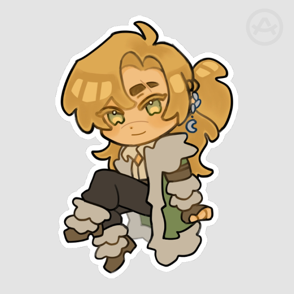 Comfy Emil - OC Sticker