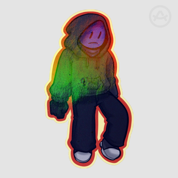 [Backrooms] Partypooper Holo Sticker