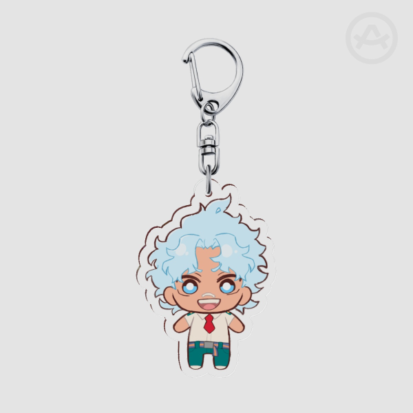 Teen Oboro Shirakumo Chibi Keychain (by @maribunni_)