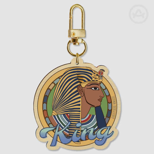 Majesty of the Nile: King |  Wood Keychains