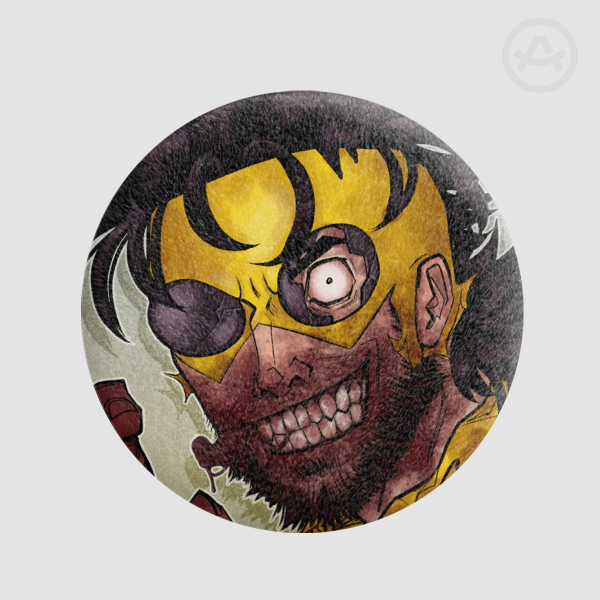 Invincible Mark Plush Badge