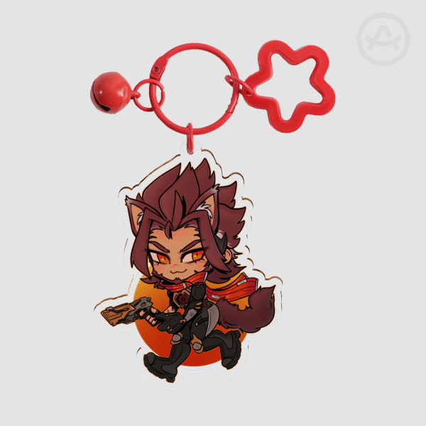 Kitty Emre Keychain