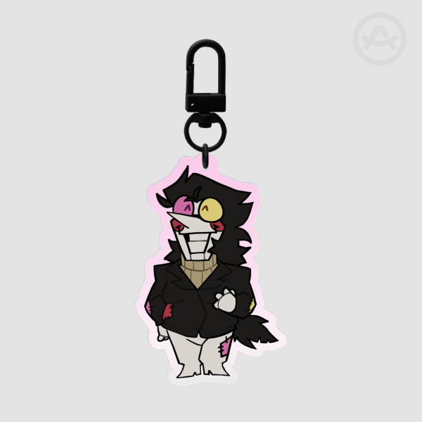 Puppet Spamton Acrylic Keychain