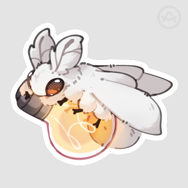 Moth Sticker