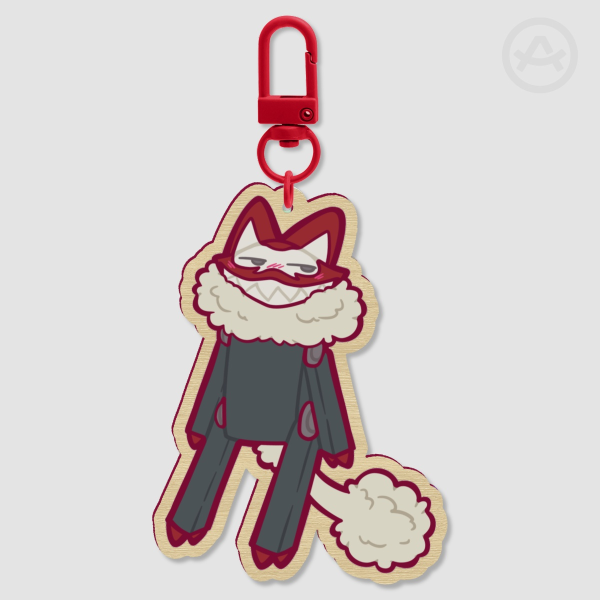 Hii Gachiakuta Wood Keychain