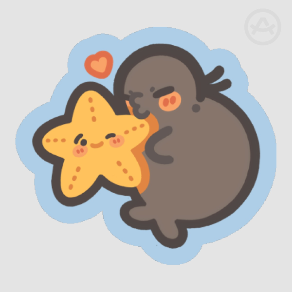 our sunny days sticker