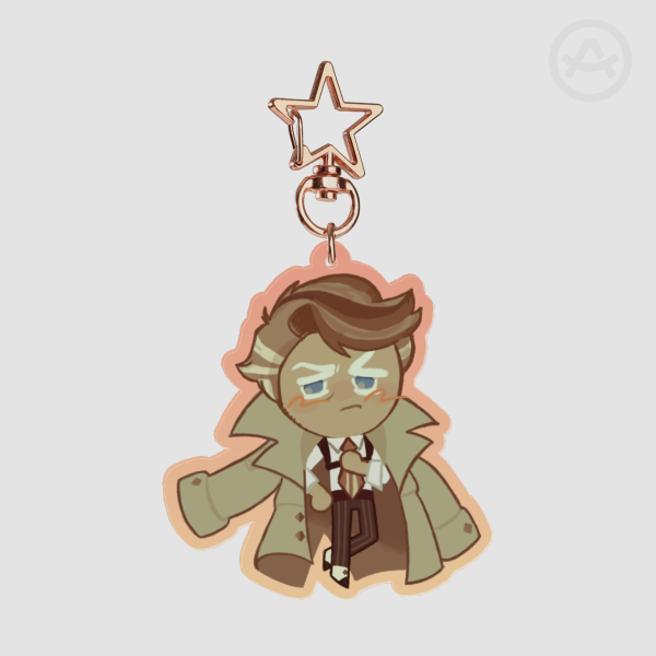 Almond Cookie Keychain
