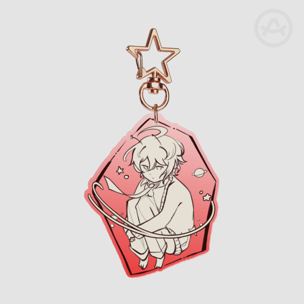 Rui Kamishiro Planet Loop Keychain