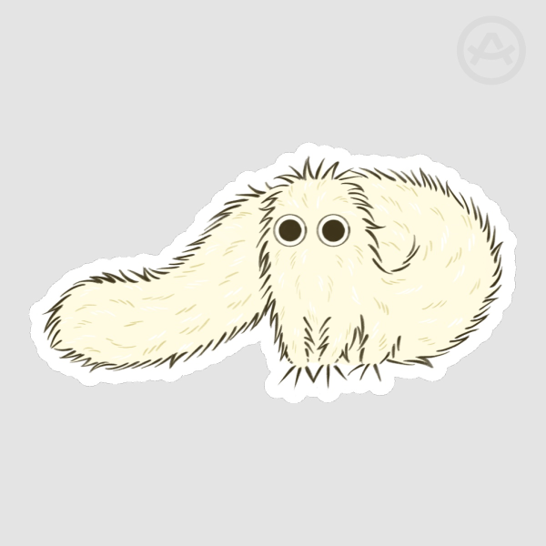 Brushbug Sticker