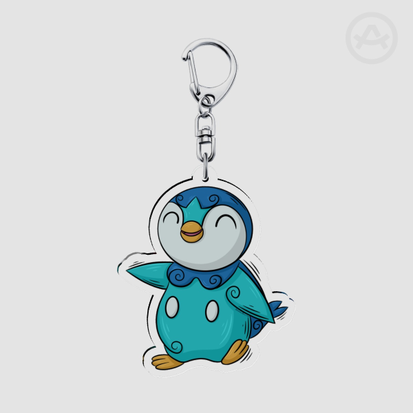 Piplup Pokemon Keychains