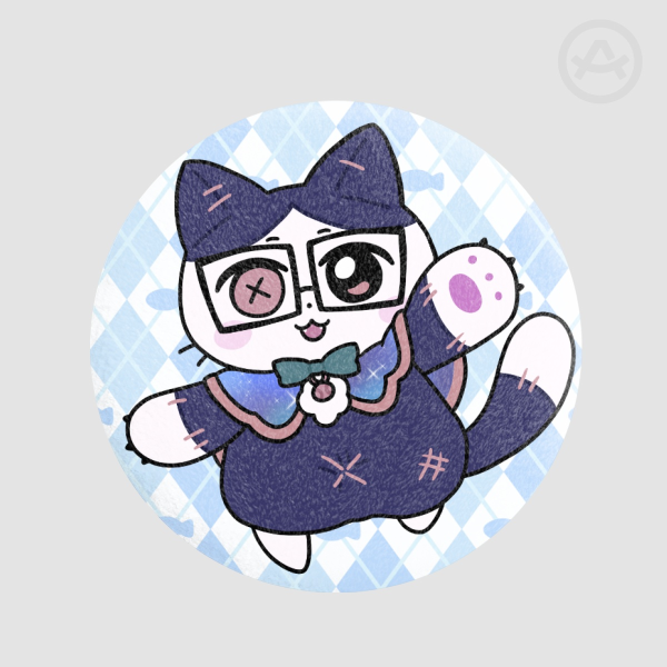 LydCatChan Plush Badge