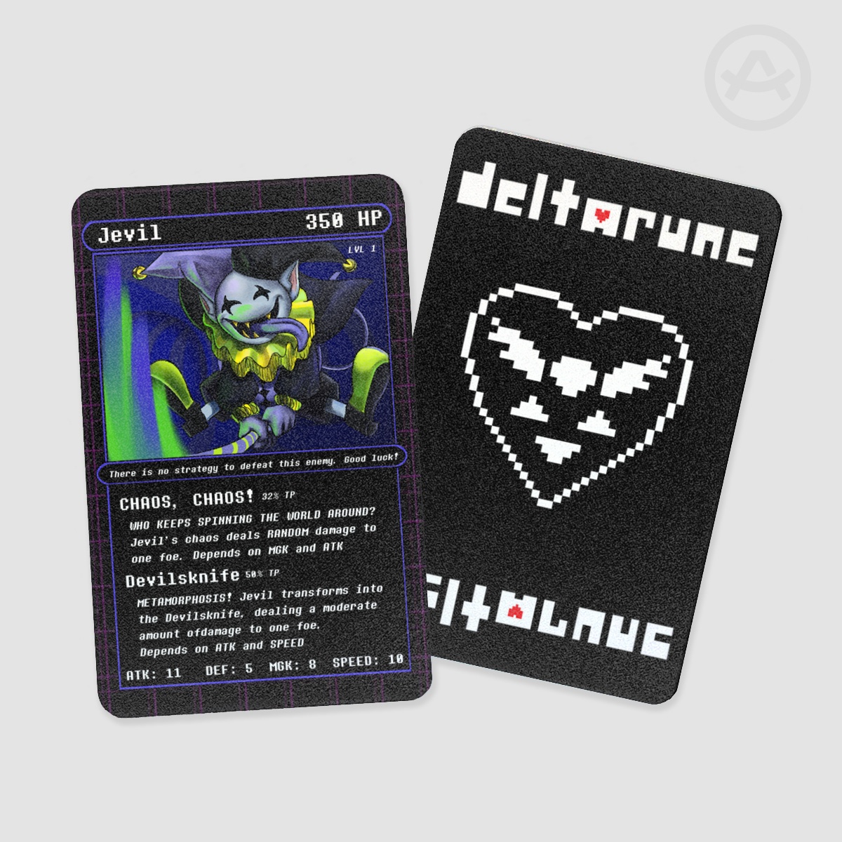 Jevil Trading Card