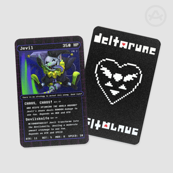 Jevil Trading Card