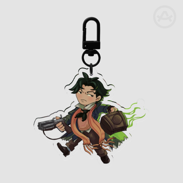 Pocket Acrylic Keychains 6x4