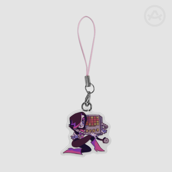 Mettaton Epoxy Acrylic Phone Charm