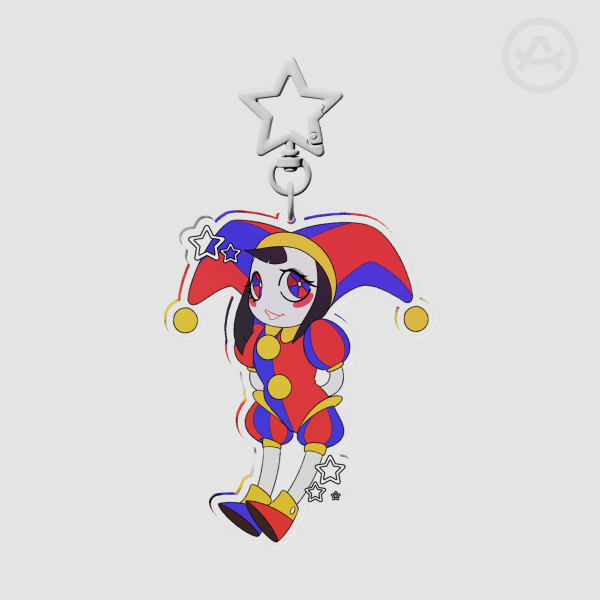 Pomni Keychain