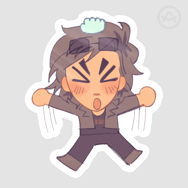 Quicksilver Sticker