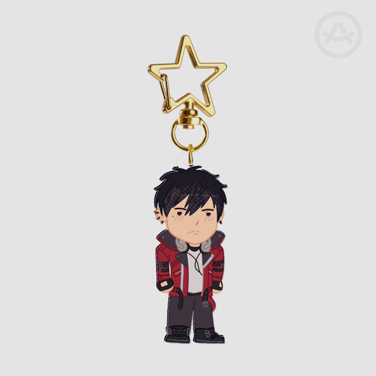 Do-yoon Han 2" Full Bleed Acrylic Keychain Buried Stars
