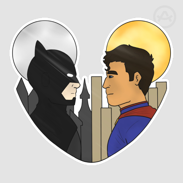 Moon and Sun Die Cut Stickers