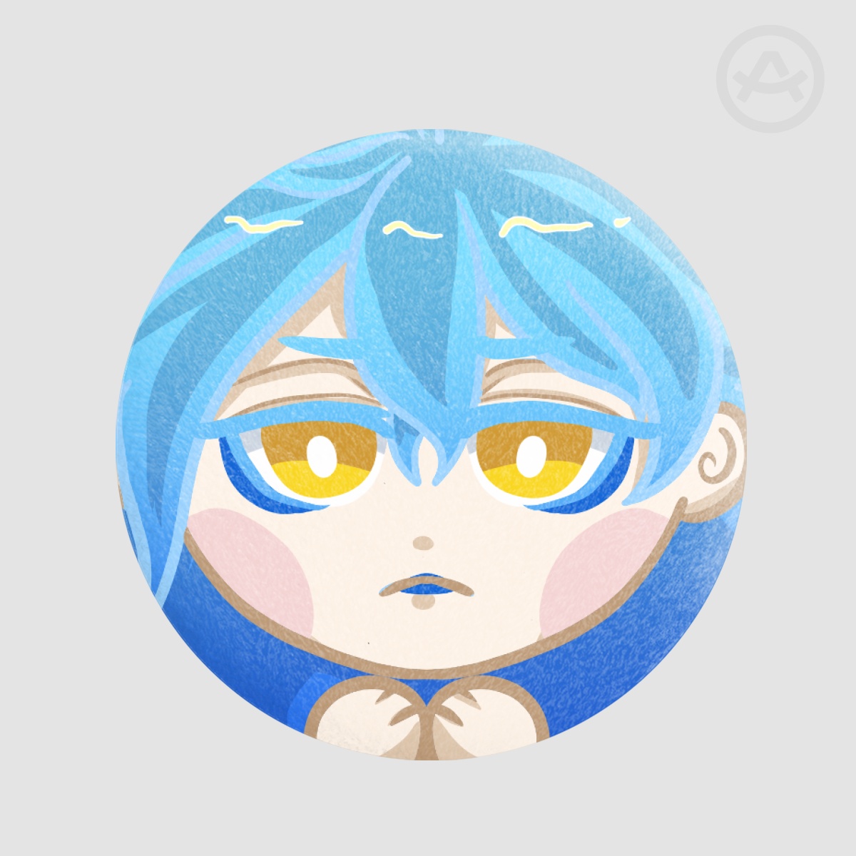 [TWST] Idia Shroud Plush Badge