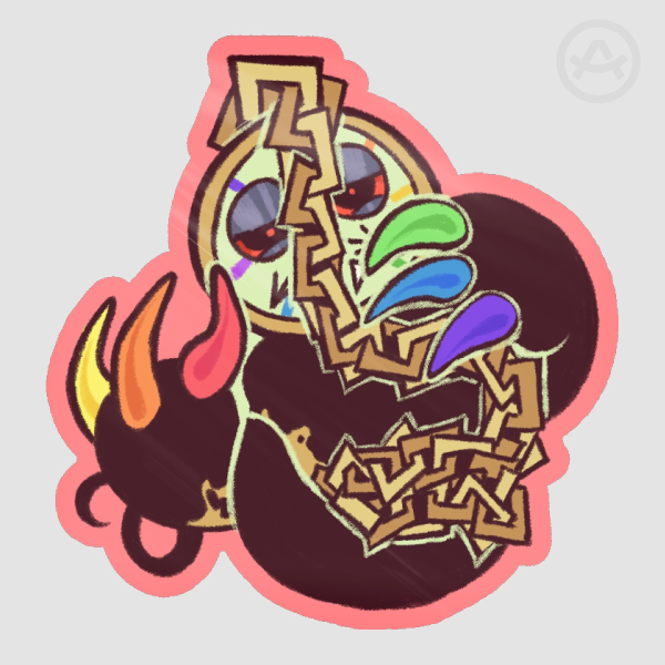 Twisted Dyle Sticker Dandy's World
