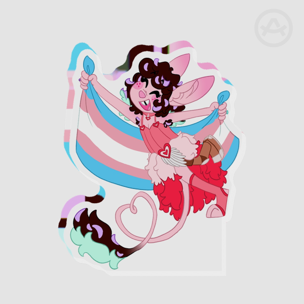 Transgender Hallows - Thick Acrylic Standee No Base