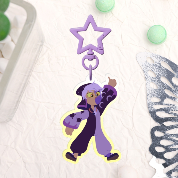 The Collector (Clear Acrylic Keychains)