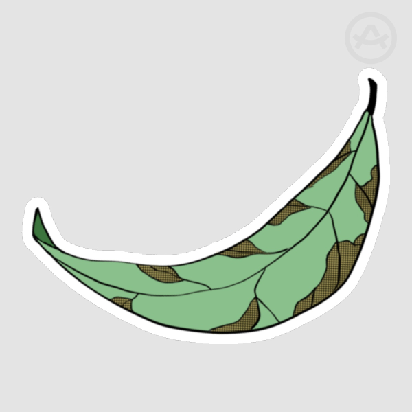 Leaf Die Cut Stickers