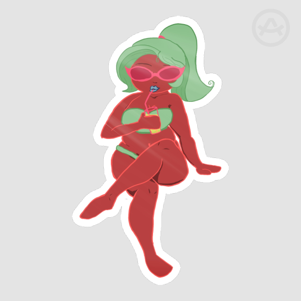 Hot girl Summer Sticker