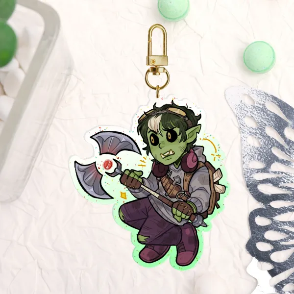 Gorgug Thistlespring Keychain