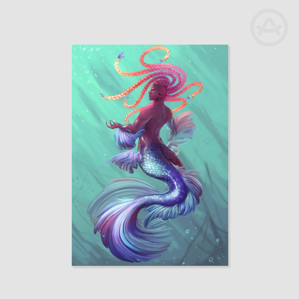 Mermay Urion (OC) [Print]